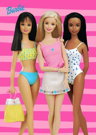 Barbie with friends
